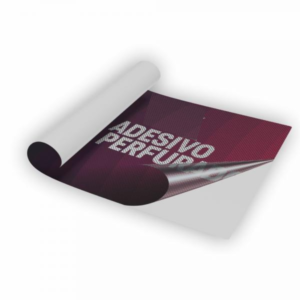 Adesivo Perfurado