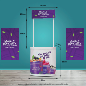 BALCÃO PDV DESMONTÁVEL - PERSONALIZADO