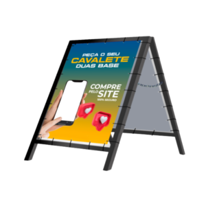 Cavalete 2 Base - 80x100cm